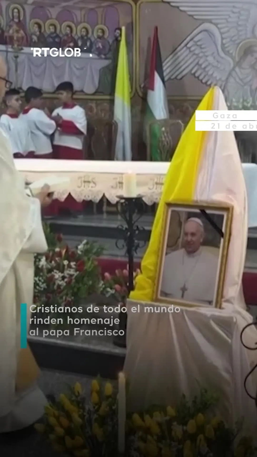 Cristianos de todo el mundo honran al papa Francisco